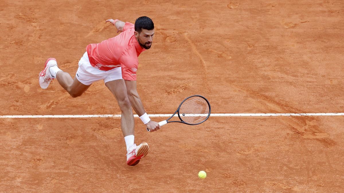 Novak Djokovic, en Montecarlo.