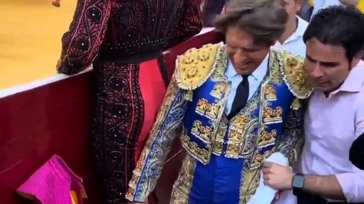 Cogida de El Cordobés | Manuel Díaz pasa la noche sin fiebre y está estable  y con ánimos