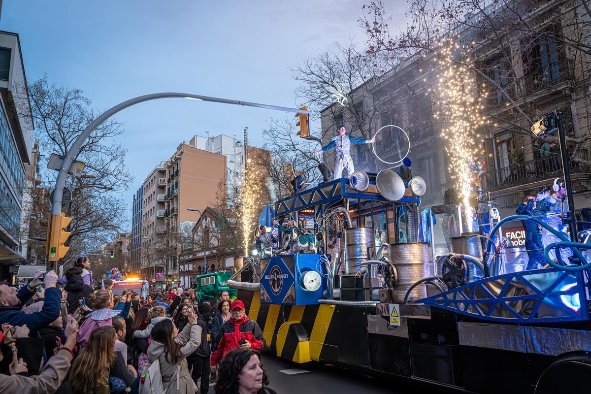 Arranca el Carnaval 2025 de BCN en Sants