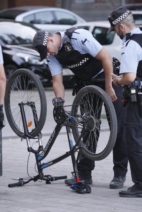 Operatiu específic de la Policia Municipal que actua en places i espais oberts