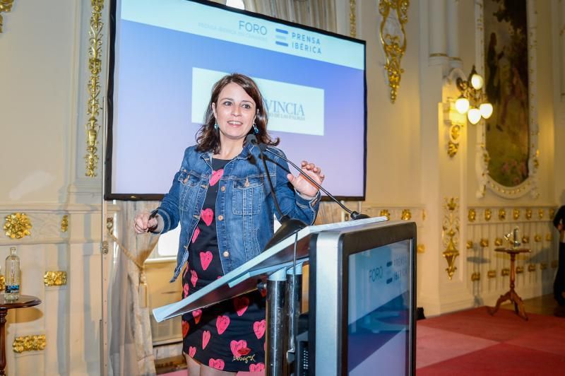 18-05-18. LAS PALMAS DE GRAN CANARIA.  Foro Adriana Lastra. FOTO: JOSÉ CARLOS GUERRA.  | 18/05/2018 | Fotógrafo: José Carlos Guerra