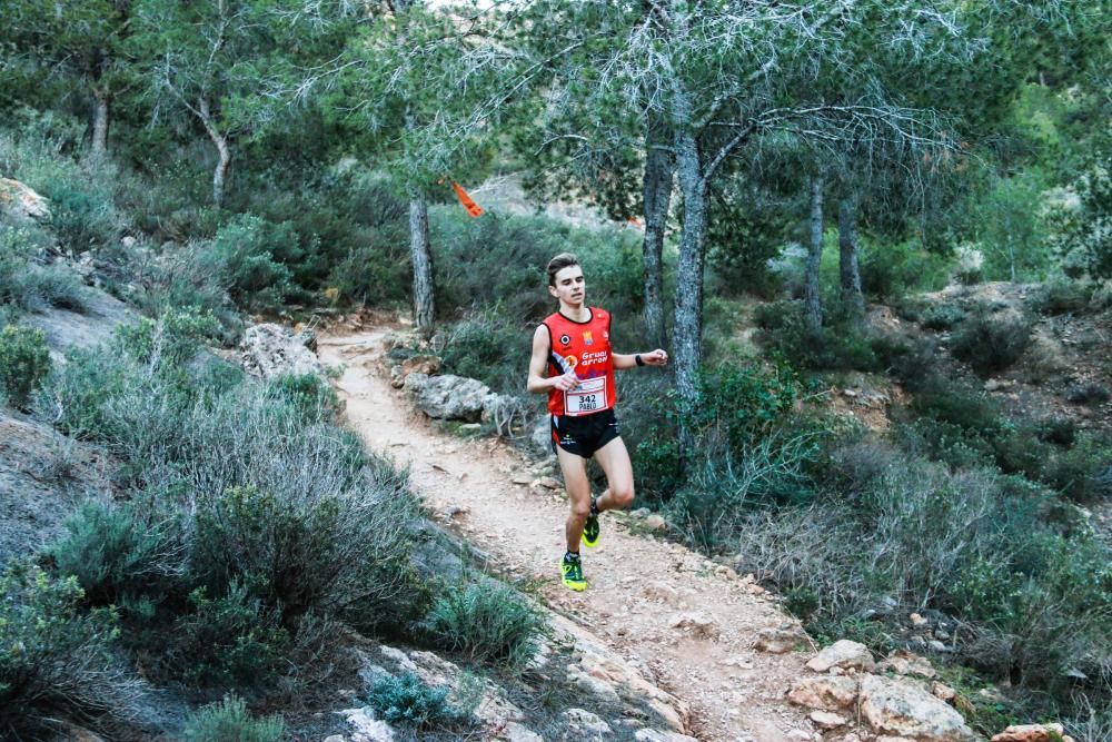 Más de 300 corredores participaron en el I Trail de la Sierra de Orihuela