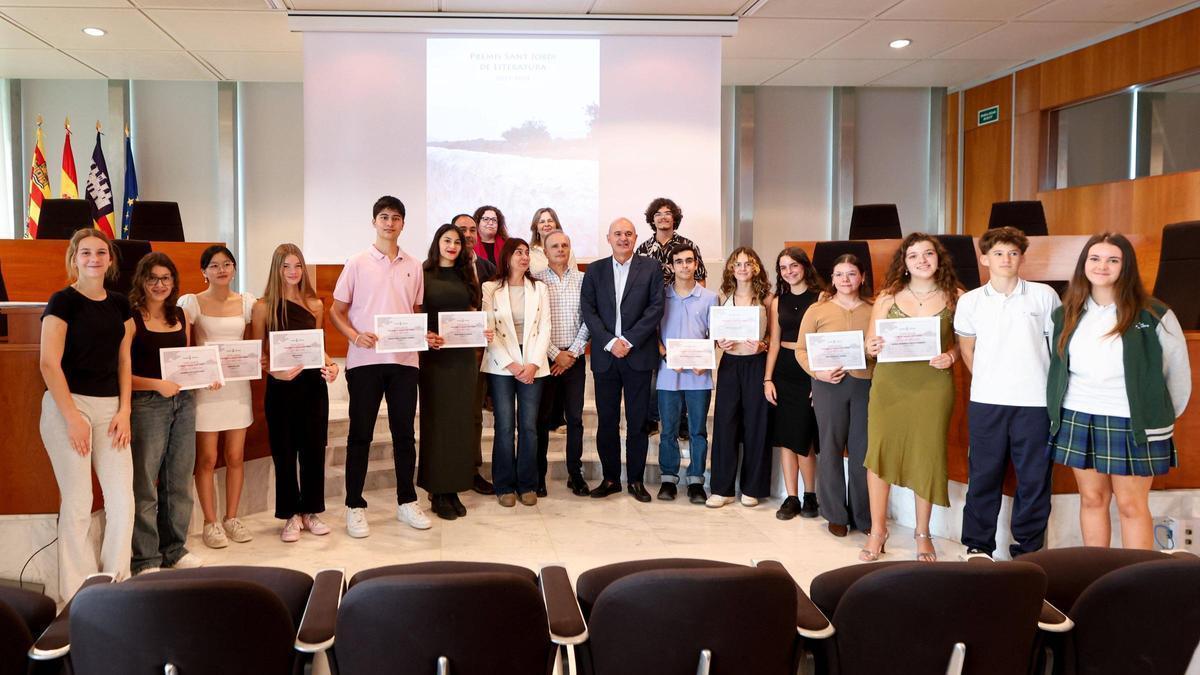 Entrega de los premios Sant Jordi del año pasado