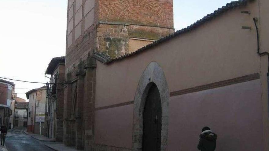 Fachada del convento toresano de Santa Sofía, que será declarado BIC en la categoría de monumento.
