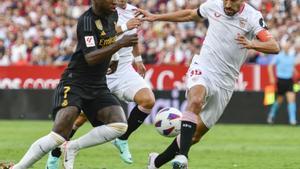 Sevilla - Real Madrid: El primer gol anulado a Valverde