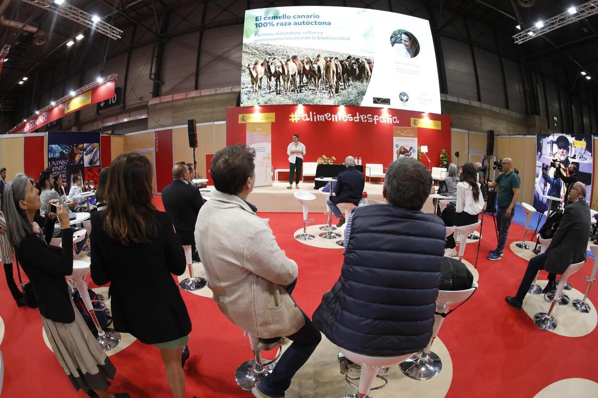 Los mochis elaborados con productos canarios triunfan en el 37 Salón Gourmets en Madrid
