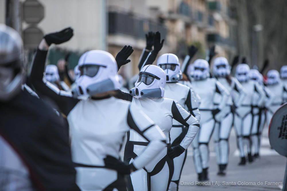 Rua de Carnestoltes a Santa Coloma de Farners - Dissabte 10/2/2018