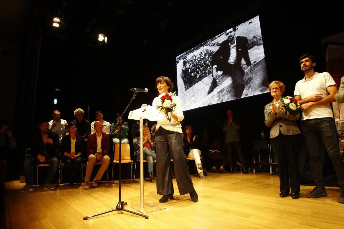 CHA rinde homenaje a Chesús Bernal en su mitin central