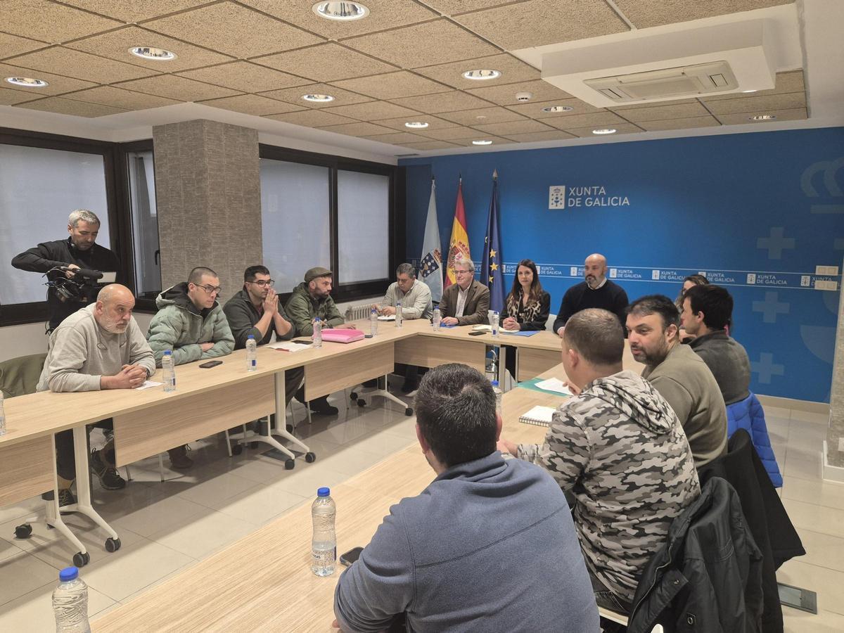 La conselleira do Medio Rural preside la reunión con el sector en Ourense