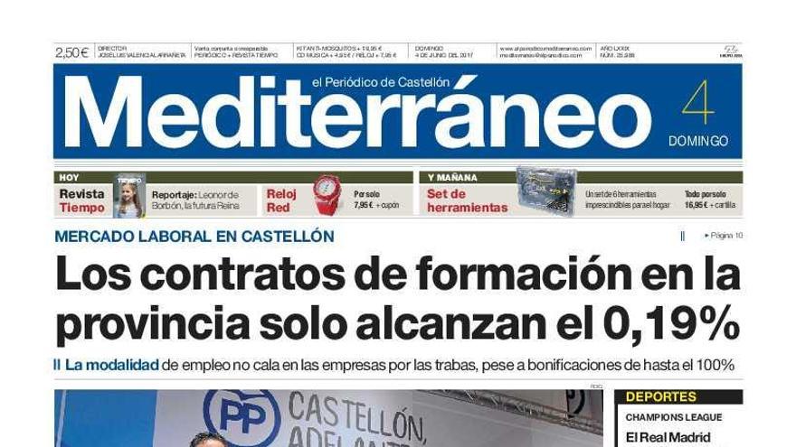 La portada del día.