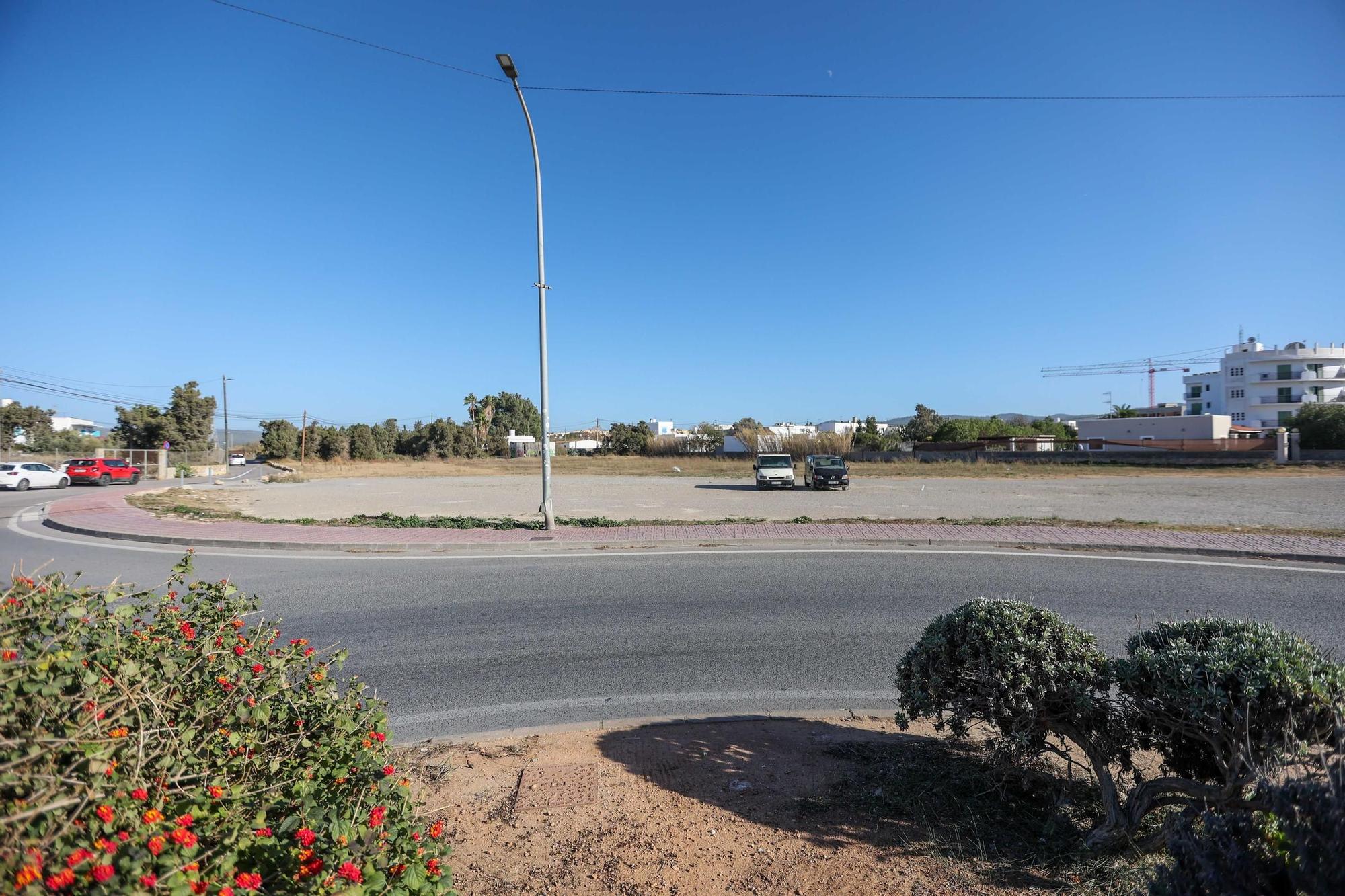 Solar donde se ubicará el nuevo 'parking' de Sant Antoni