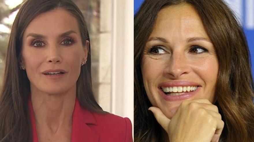 El secreto que comparten la reina Letizia  y Julia Roberts para mantenerse delgadas y jóvenes