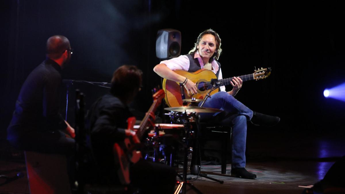 Vicente Amigo, en uno de sus últimos conciertos en Córdoba.