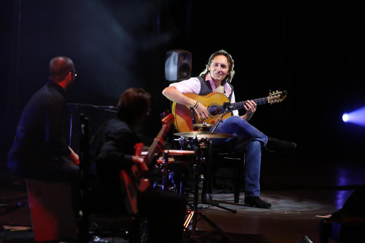 Vicente Amigo, en uno de sus últimos conciertos en Córdoba.