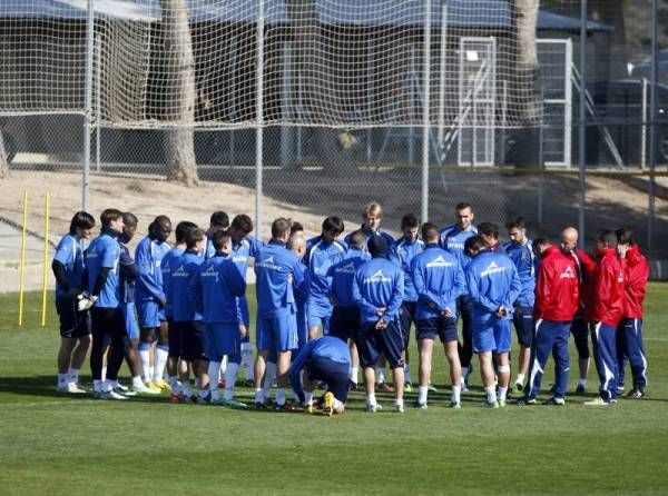 Fotogalería del entrenamiento del Real Zaragoza