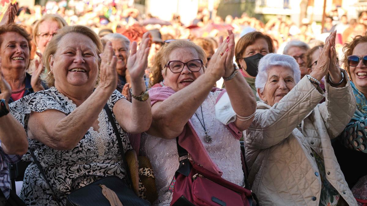 Concierto en La Lagua organizado por el Día de los Mayores.