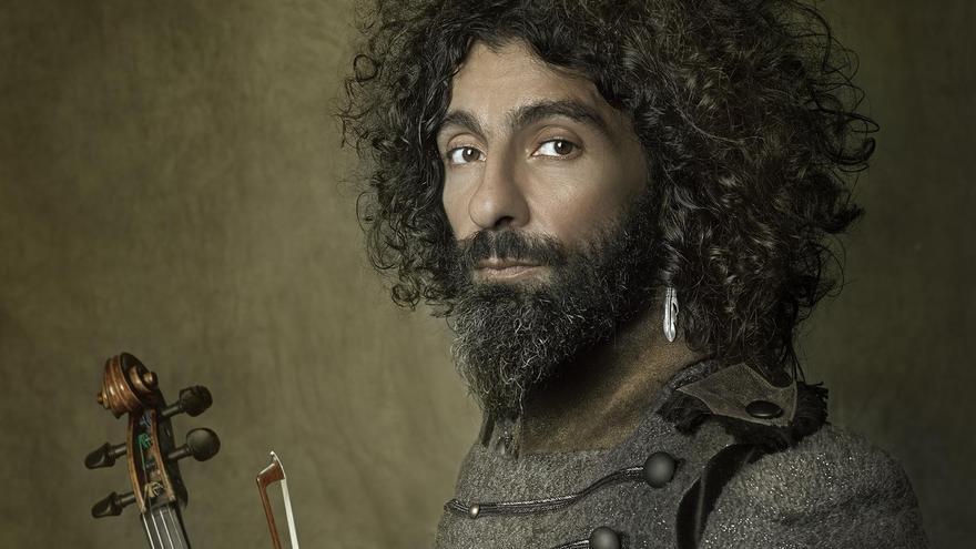 Ara Malikian y Xoel López en el puerto