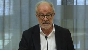 Ciriaco Hidalgo, president del CTESC, ahir.
