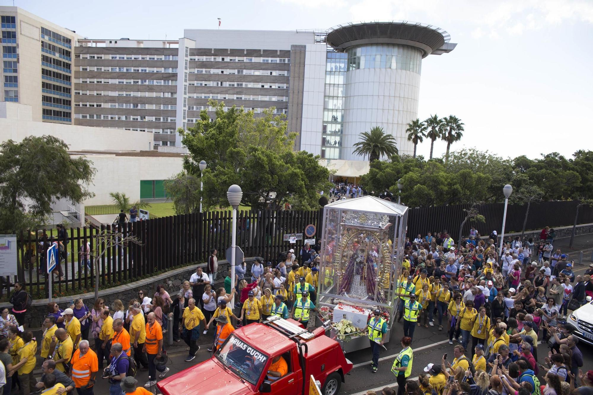 Última peregrinación de la Virgen de Candelaria en 2018