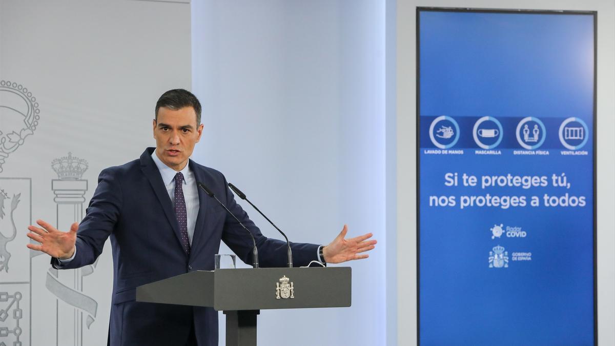 El presidente del Gobierno, Pedro Sánchez.