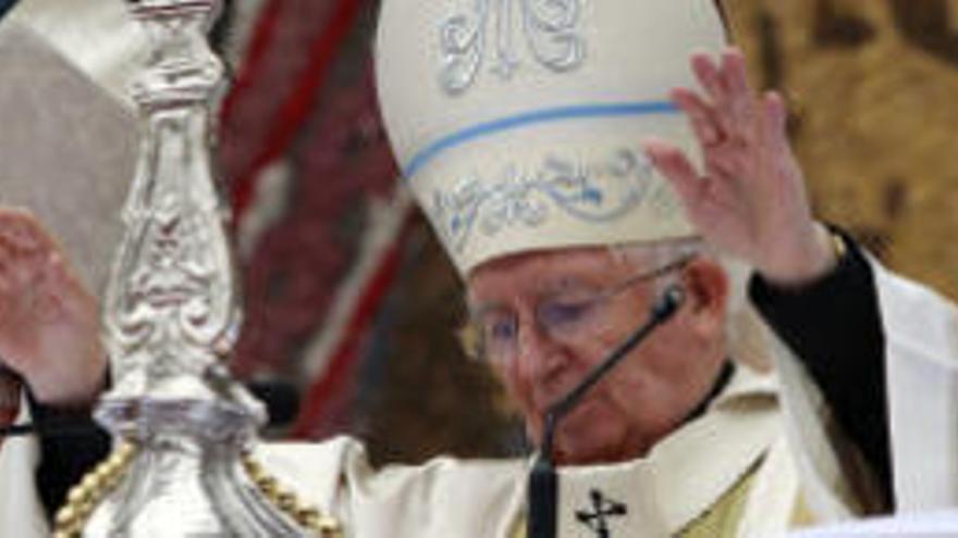 El cardenal Antonio Cañizares.