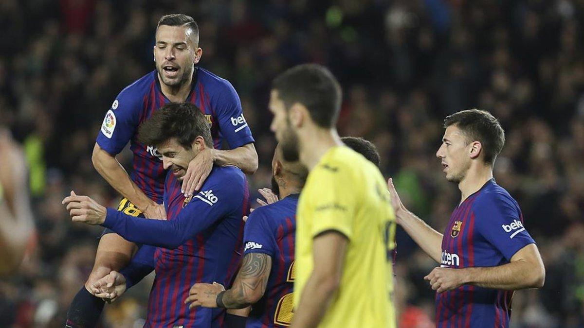 Piqué y Aleñá marcaron en la última victoria del Barça