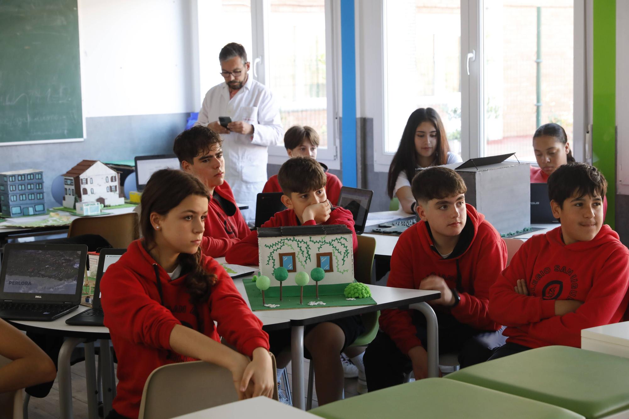 El proyecto Perlora del colegio San Miguel de Gijón, en imágenes