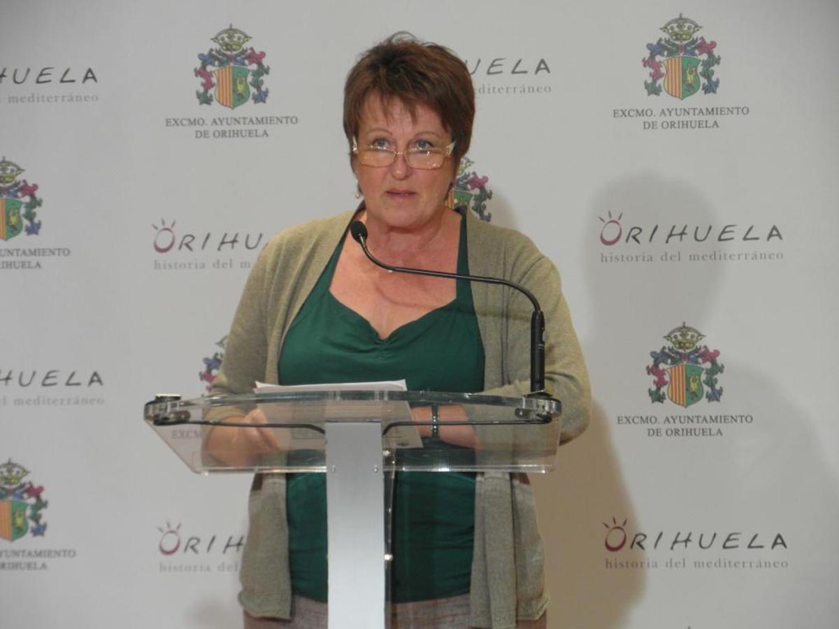 La exconcejala de Playas de Orihuela Martina Scheurer.
