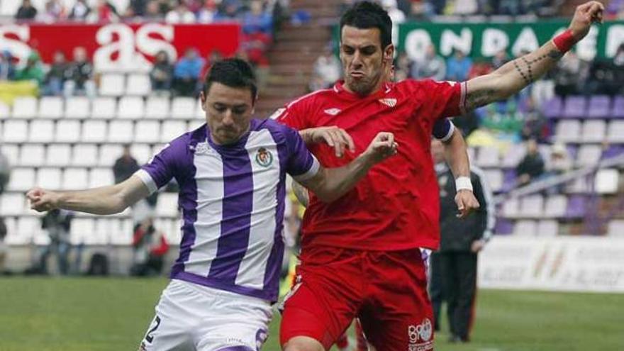 El Sevilla se aleja de Europa al empatar con el Valladolid