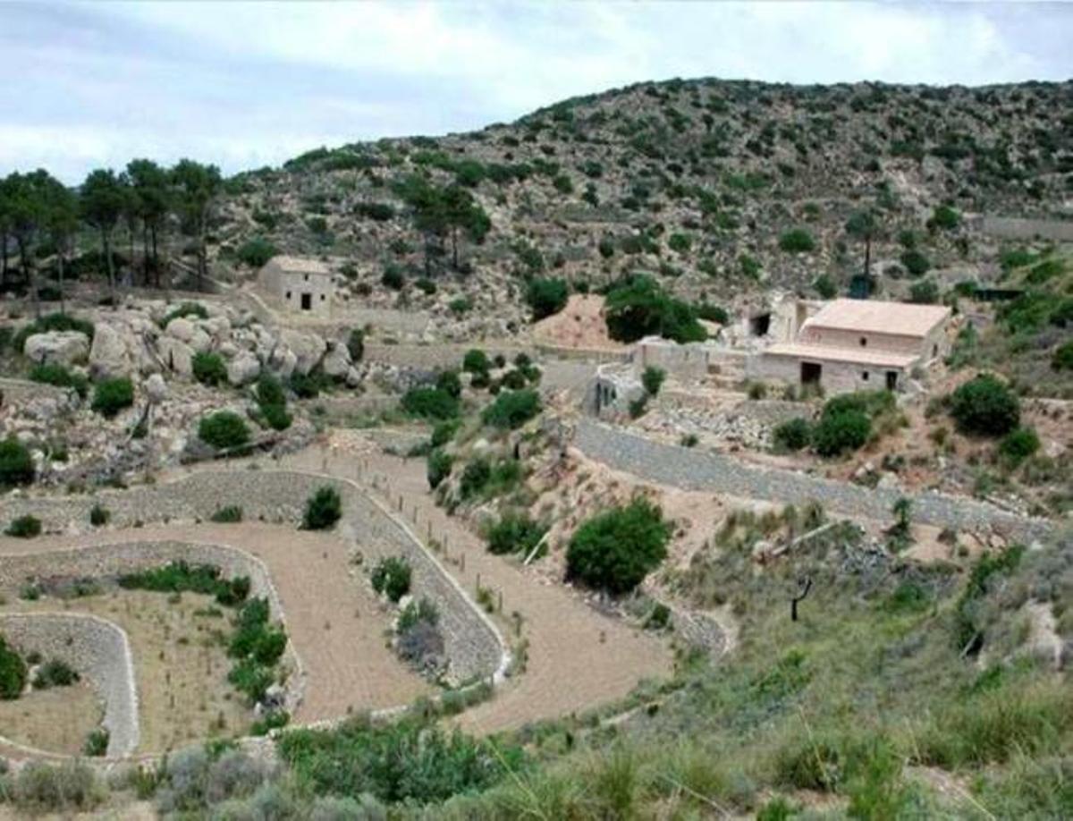 Zona donde se ubicaba el monasterio de La Trapa