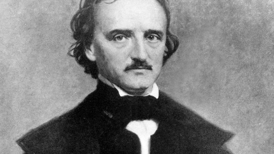 Retrato del escritor Edgar Allan Poe.