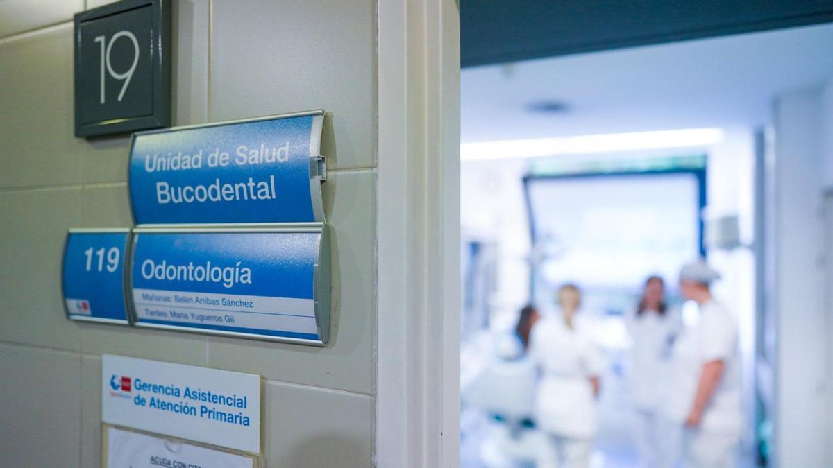 Interior de un centro de salud de Madrid.