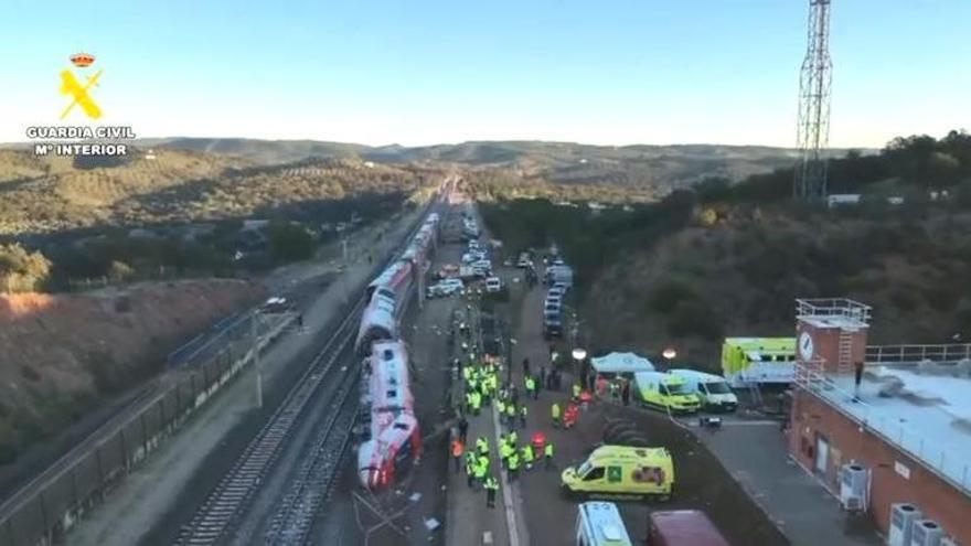 Imágenes aéreas de la Guardia Civil