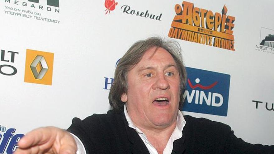 El actor francés Gerard Depardieu.