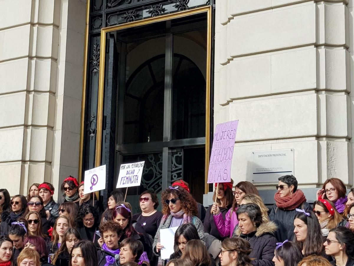 Concentraciones por el 8-M en Zaragoza