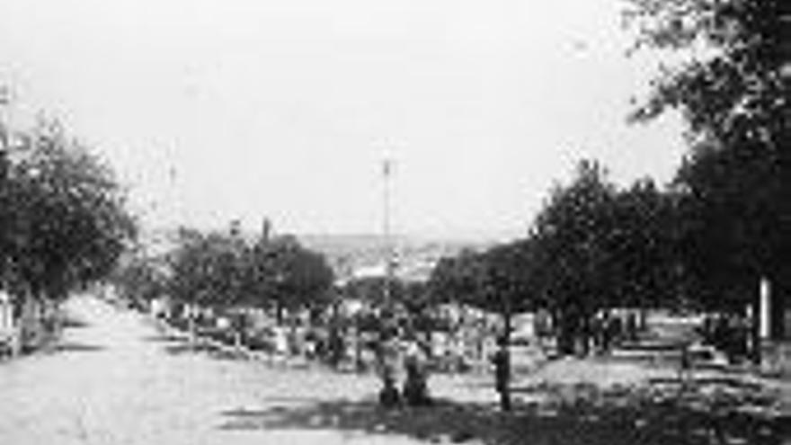 Primavera en Mérida durante el año 1904