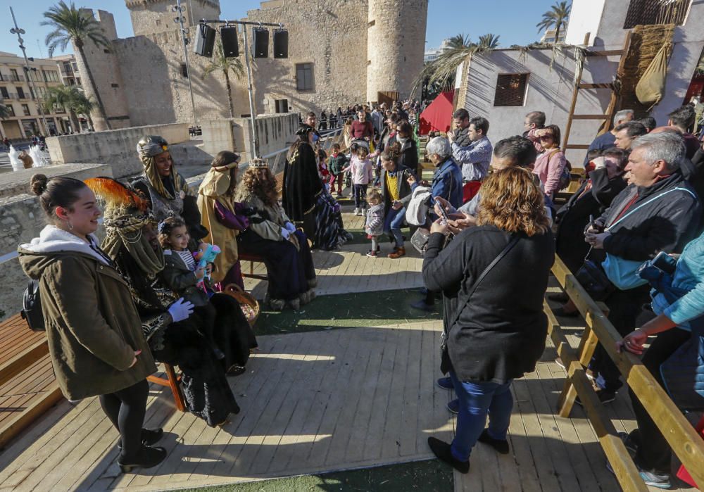 Los Reyes Magos en el Belén Viviente de Elche