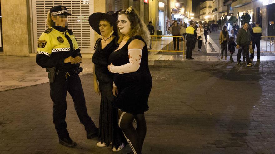 Más de 200 policías en Valencia para la noche de Halloween