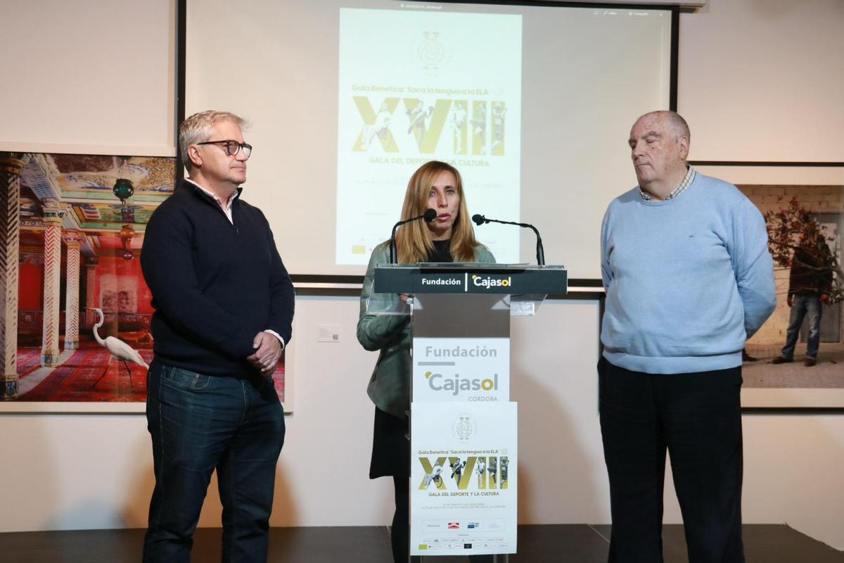 Presentación de los galardones, este jueves, en la Fundación Cajasol.