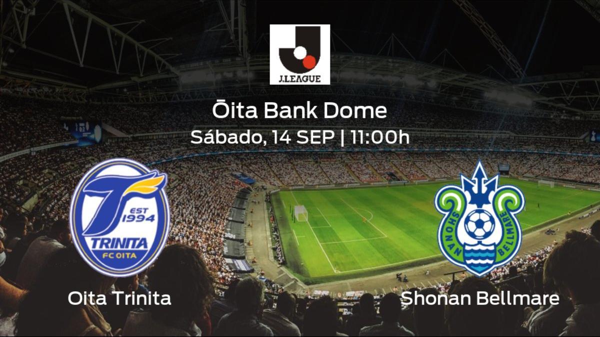 Jornada 26 de la J1 League: previa del duelo Oita Trinita - Shonan Bellmare