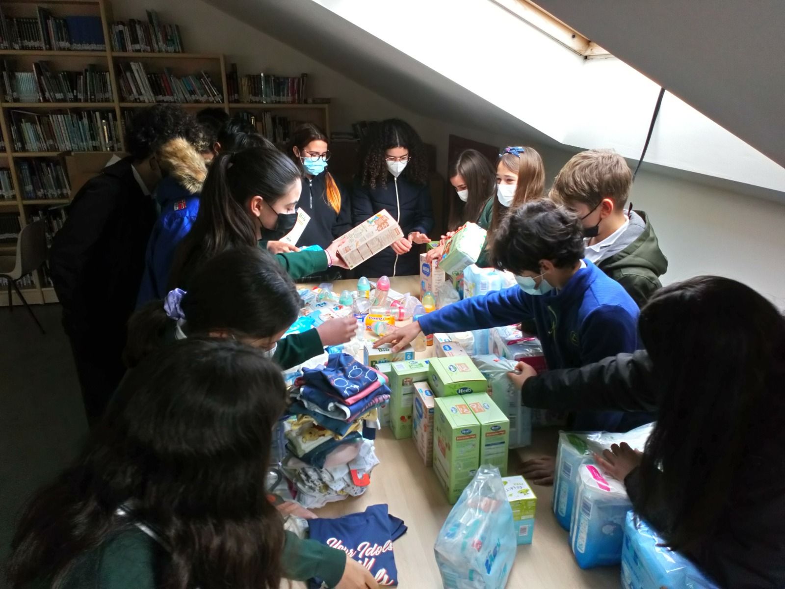 Campaña solidaria destinada aos máis pequenos en Barreiro