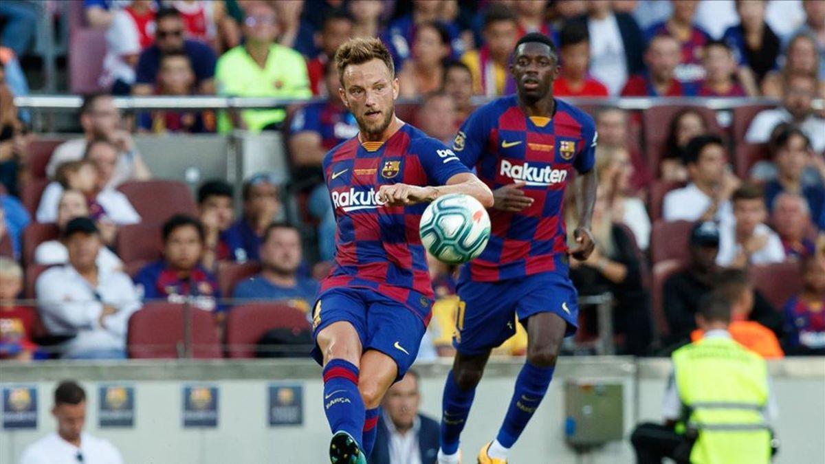 Rakitic y Dembélé siguen en el Barça