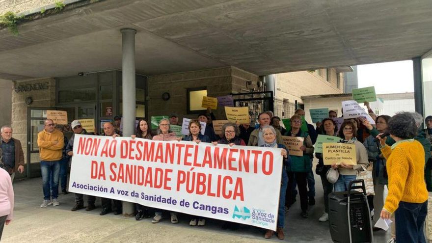 Las concentraciones de sanidad pasan a la Praza da Palma