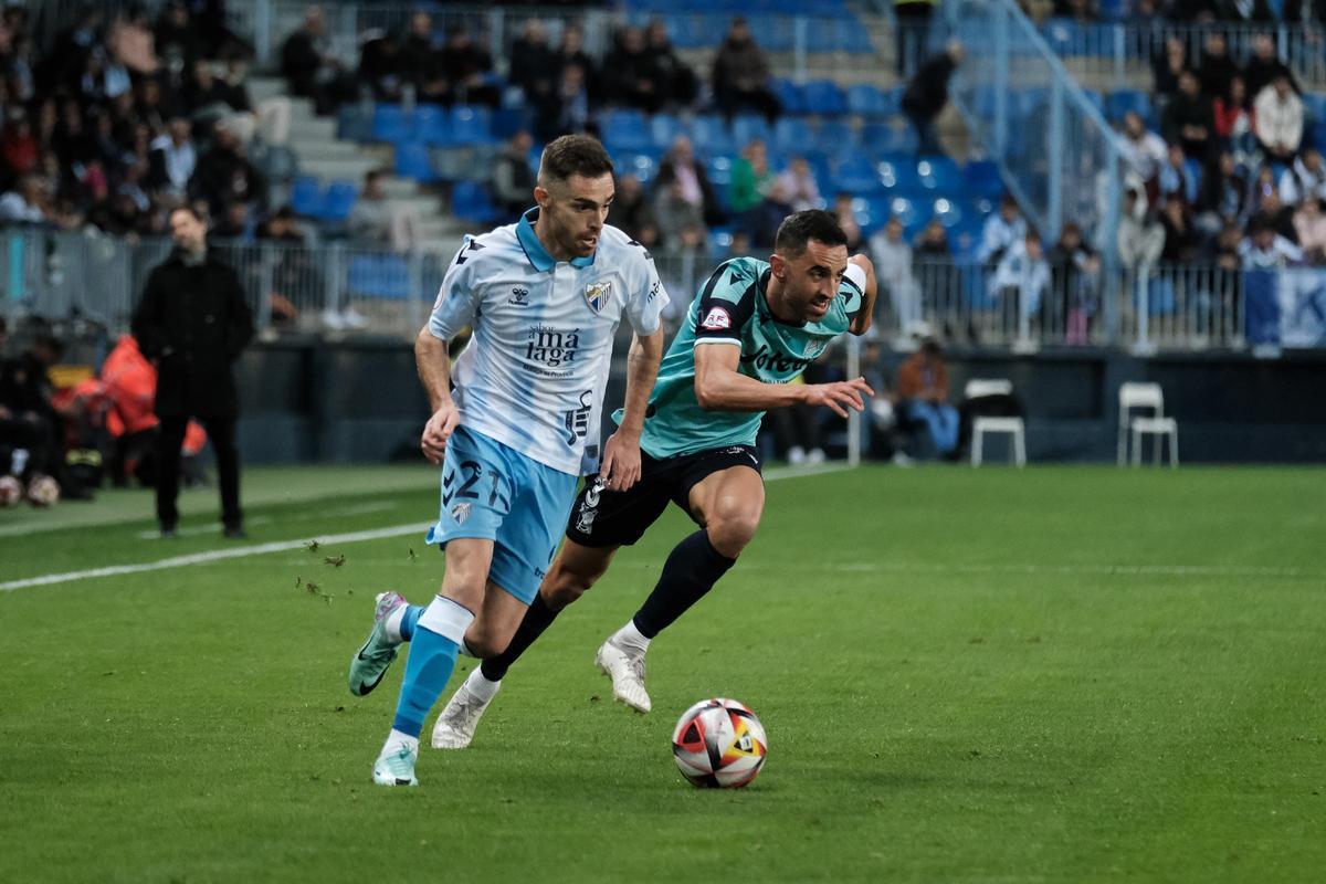 El Málaga CF - Atlético Sanluqueño, en imágenes