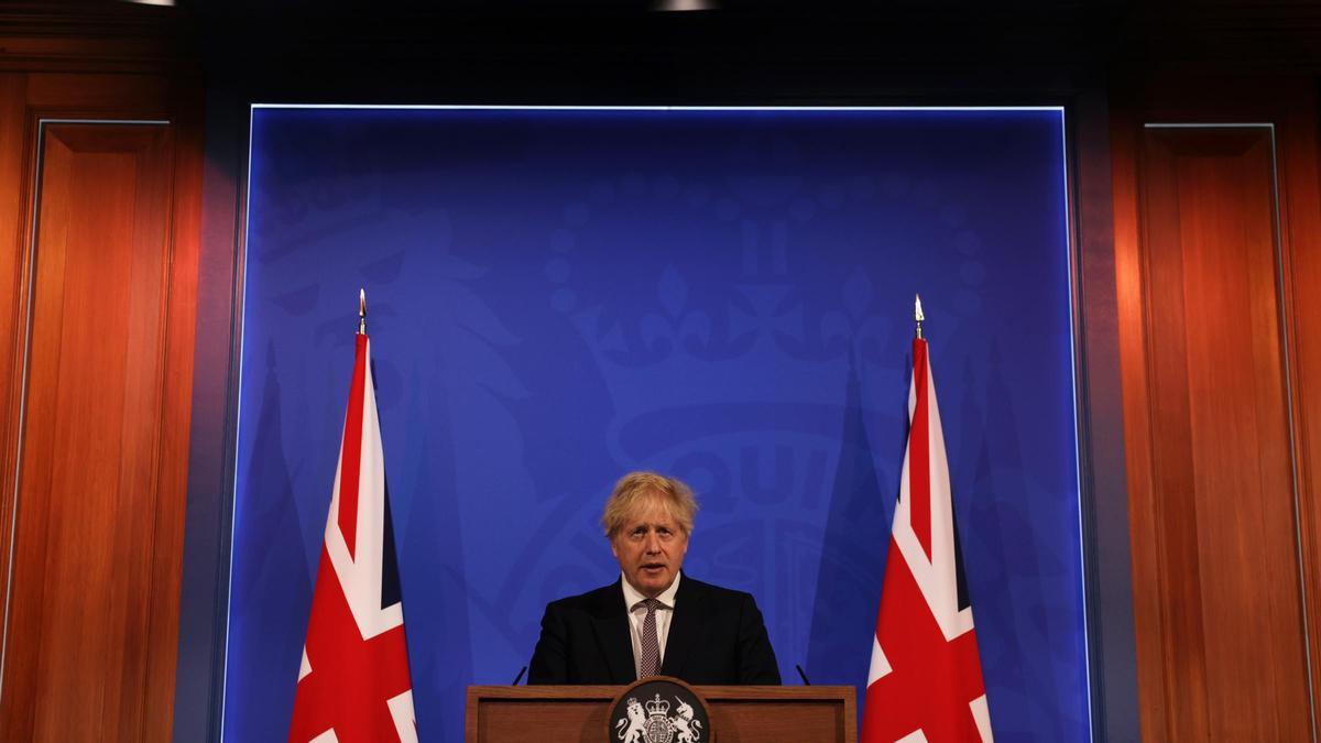 Boris Johnson anuncia el plan de desescalada