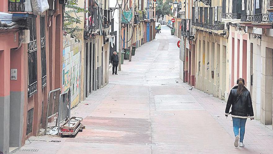 La calle Pignatelli del Casco Histórico.