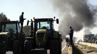 Los agricultores se movilizan en 13 provincias este miércoles, un día antes de reunirse con Planas