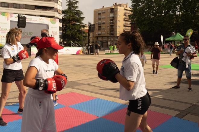GALERÍA | Zamora, capital del deporte femenino con el Tour Universo Mujer