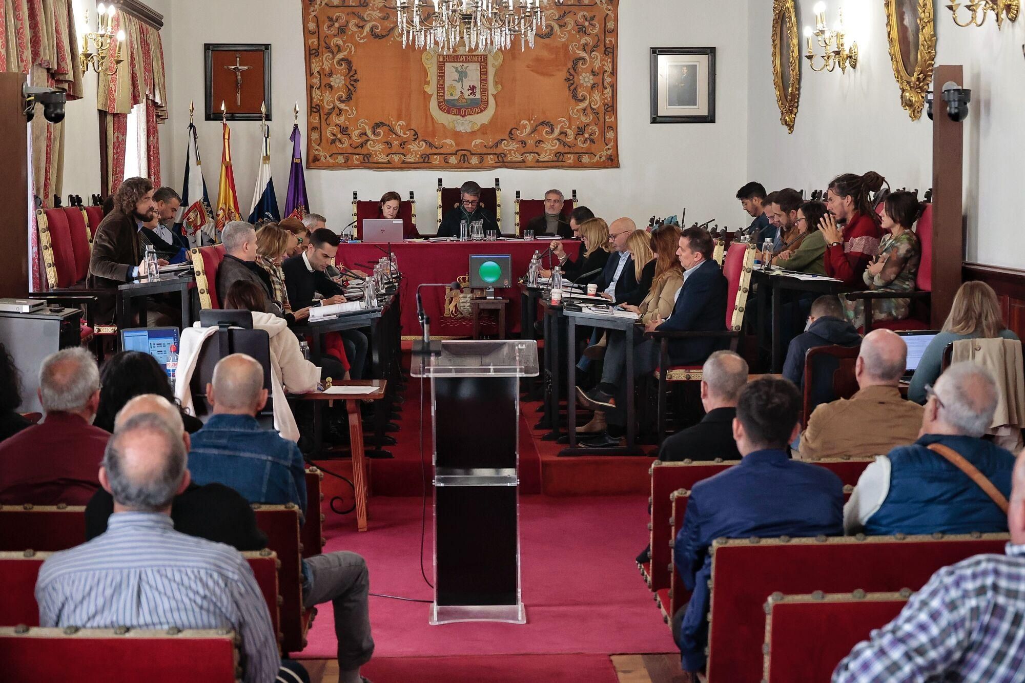 Pleno del Ayuntamiento de La Laguna (12/12/2024)