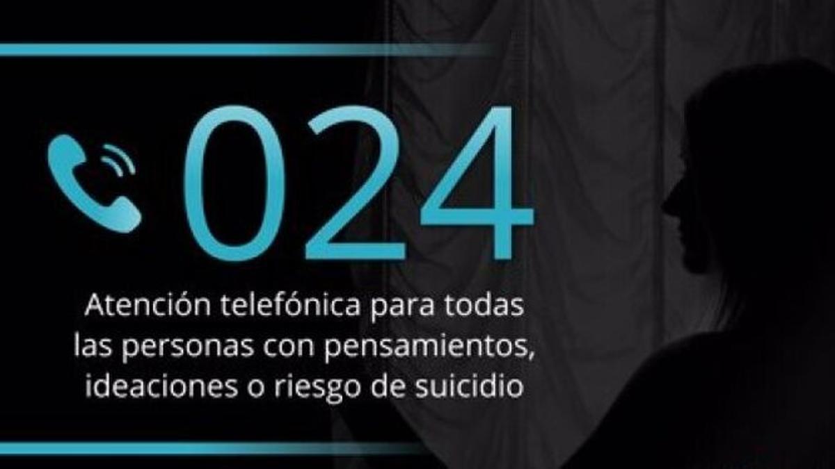 024, el nuevo teléfono de atención a personas con conductas suicidas